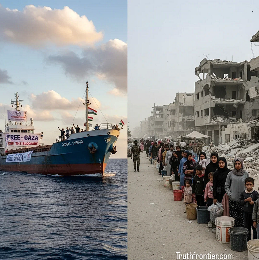 The confrontation at sea highlights the ongoing crisis of humanitarian access and the immense challenge of getting lifesaving supplies to the people of Gaza.
