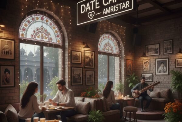 “Romantic Atmosphere, Dreamy Decor — The Most Date-Worthy Cafés in Amritsar.”